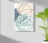 Abstract Lines Aluminum Print by Insigneart USA