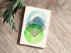 Abstract Gravity V1 Aluminum Print by Insigneart USA
