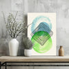Abstract Gravity V1 Aluminum Print by Insigneart USA