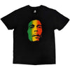 Bob Marley Face [T-Shirt] by Rock Band Apparel
