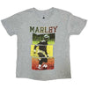 Bob Marley Football Text [T-Shirt] by Rock Band Apparel