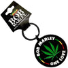 Bob Marley Leaf [Keychain] by Rock Band Apparel
