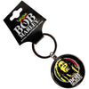 Bob Marley Logo Face [Keychain] by Rock Band Apparel