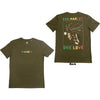 Bob Marley One Love Dreads [T-Shirt] by Rock Band Apparel