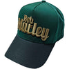 Bob Marley Text Logo [Hat] by Rock Band Apparel