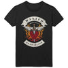 Bon Jovi Wanted Flames [T-Shirt] by Rock Band Apparel