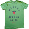 Bon Jovi Wanted [T-Shirt] by Rock Band Apparel