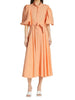 BROMELIA DRESS IN HOT PEACH by No Pise La Grama Web