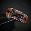 The "Bowtie" collar brown by Bestia Dog Gear