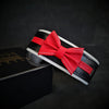 The "Bowtie" collar black by Bestia Dog Gear