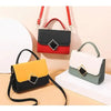 Brand New Attractive Candy Color Design PU Leather Crossbody Bags For Women And Girls Nice Shoulder Hand Bag, Travel Handbags, Stylish Phone Purse Mini Flap by Stevvex