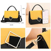 Brand New Attractive Candy Color Design PU Leather Crossbody Bags For Women And Girls Nice Shoulder Hand Bag, Travel Handbags, Stylish Phone Purse Mini Flap by Stevvex