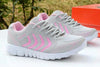 Breathable Fashion Women Sneakers White Women Casual Shoes Athletic Road Running Mesh Breathable Casual Sneakers Lace Up Comfort Sports Student Fashion Tennis Sneakers by Stevvex