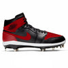 "Bred" Jordan 1 Retro Cleats by Stadium Custom Kicks