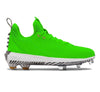 "Bright Green" Under Armour Harper 5 Cleats by Stadium Custom Kicks