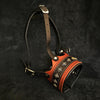 The "Balteus" leather muzzle BROWN by Bestia Dog Gear