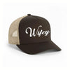 Embroidered Wifey Trucker Hat – Classic Mesh Cap for Wedding or Anniversary by Adorb Custom Tees