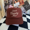 Tequila & Country Music Trucker Hat by Hey Jude Graphic Tees