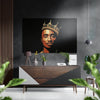 Tupac Brushed Aluminium Dibond Wall Art by Insigneart USA