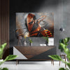 Deathstroke Brushed Aluminium Dibond Wall Art by Insigneart USA