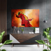 Joker Brushed Aluminium Dibond Wall Art by Insigneart USA