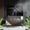 Kobe Bryant Brushed Aluminium Dibond Wall Art by Insigneart USA