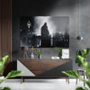 Batman Brushed Aluminium Dibond Wall Art by Insigneart USA