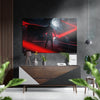 Batman Brushed Aluminium Dibond Wall Art by Insigneart USA