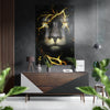 Lion Brushed Aluminium Dibond Wall Art by Insigneart USA