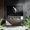 Train Brushed Aluminium Dibond Wall Art by Insigneart USA