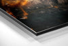 Tiger Brushed Aluminium Dibond Wall Art by Insigneart USA