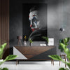 Joker Brushed Aluminium Dibond Wall Art by Insigneart USA