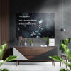 Batman Brushed Aluminium Dibond Wall Art by Insigneart USA
