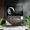 Words of Bob Marley Brushed Aluminium Dibond Wall Art by Insigneart USA