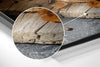 Coffee Brushed Aluminium Dibond Wall Art by Insigneart USA