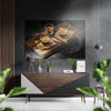 Coffee Brushed Aluminium Dibond Wall Art by Insigneart USA