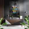Dream Fulfiller Brushed Aluminium Dibond Wall Art by Insigneart USA