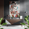 Harley Quinn Brushed Aluminium Dibond Wall Art by Insigneart USA