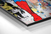 Superman Brushed Aluminium Dibond Wall Art by Insigneart USA
