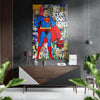 Superman Brushed Aluminium Dibond Wall Art by Insigneart USA