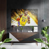 LeBron James Brushed Aluminium Dibond Wall Art by Insigneart USA
