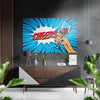 Cheers Brushed Aluminium Dibond Wall Art by Insigneart USA