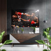 Mike Tyson Brushed Aluminium Dibond Wall Art by Insigneart USA