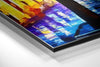 Lighted Street Brushed Aluminium Dibond Wall Art by Insigneart USA