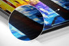 Lighted Street Brushed Aluminium Dibond Wall Art by Insigneart USA
