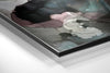 Abstract Flower Brushed Aluminium Dibond Wall Art by Insigneart USA