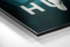 Jalen Hurts Eagles Brushed Aluminium Dibond Wall Art by Insigneart USA