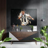 Ronaldo Brushed Aluminium Dibond Wall Art by Insigneart USA