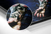 Messi Brushed Aluminium Dibond Wall Art by Insigneart USA