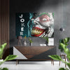 Joker Brushed Aluminium Dibond Wall Art by Insigneart USA